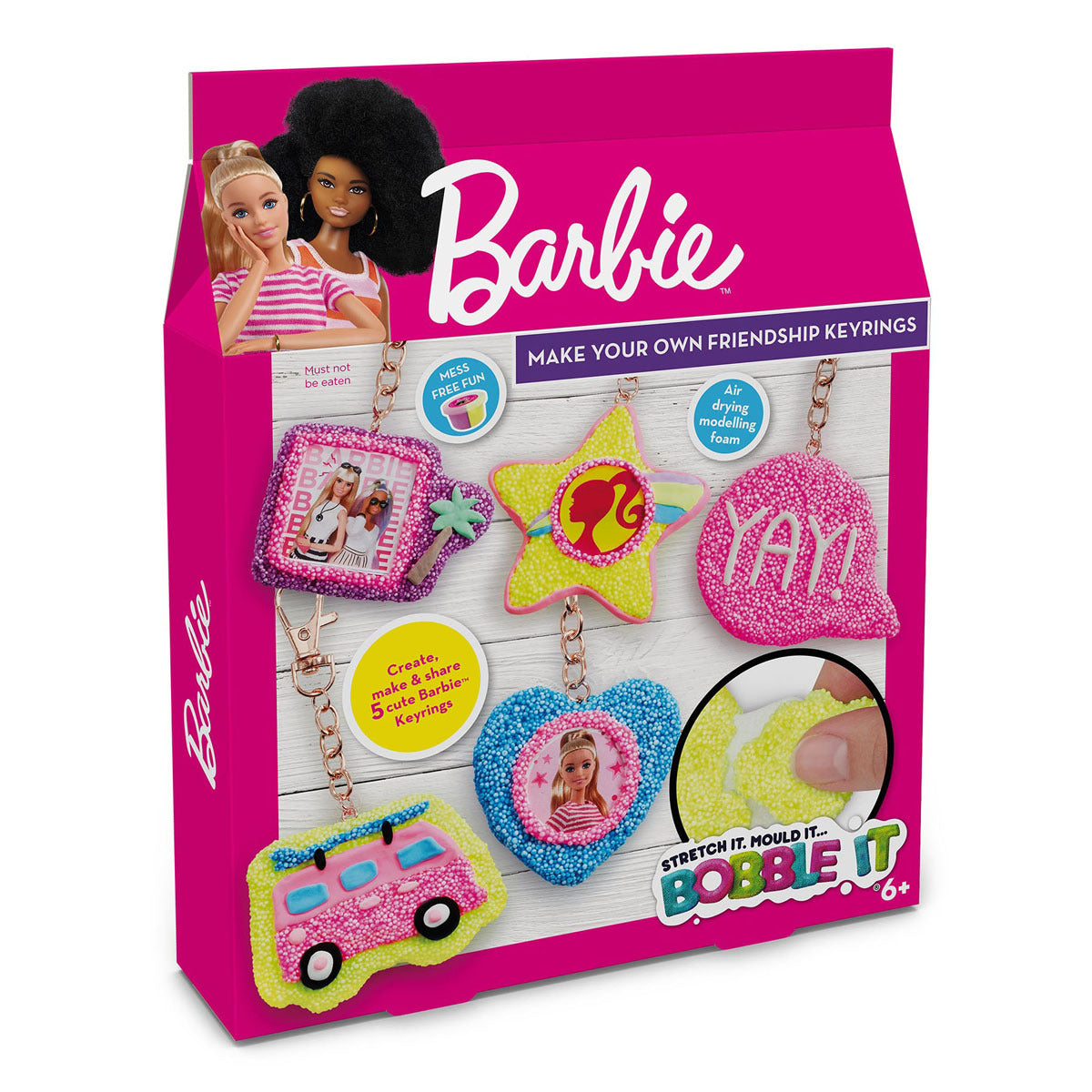 Barbie Bobble It Make Your Own Friendship Keyrings