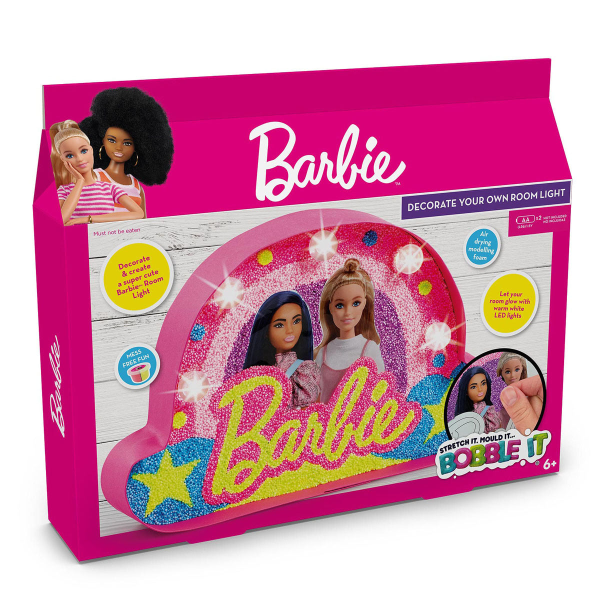 Barbie Bobble It Make Your Own Room Light