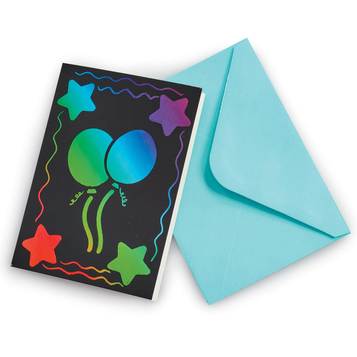 Out of the Box Foil Rainbow Scratch Art Set