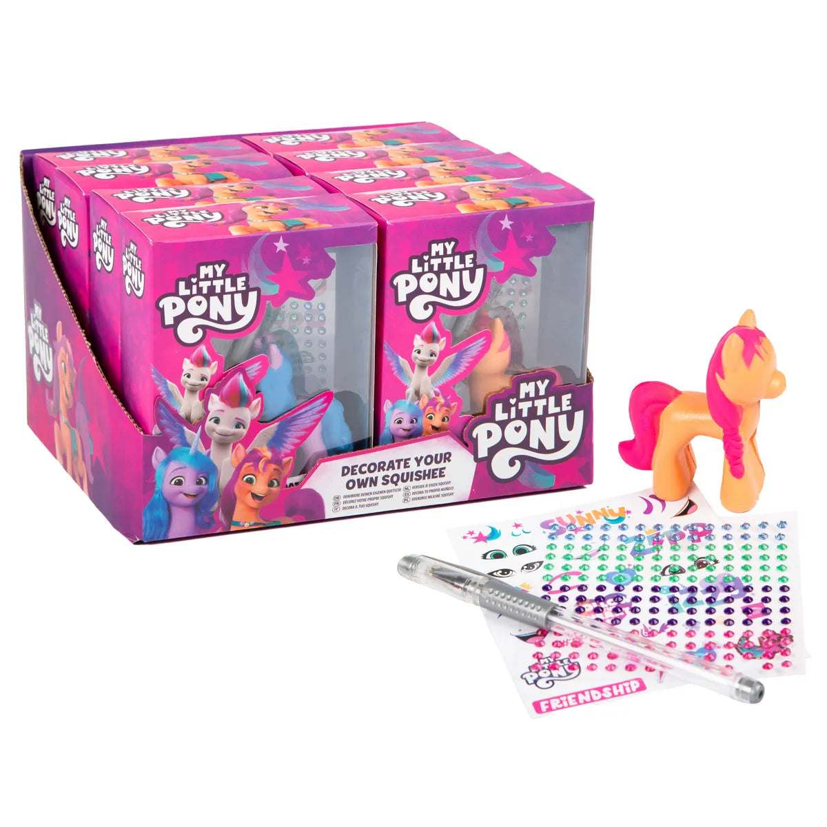 My Little Pony Decorate Your Own Squishee Set (Styles Vary)