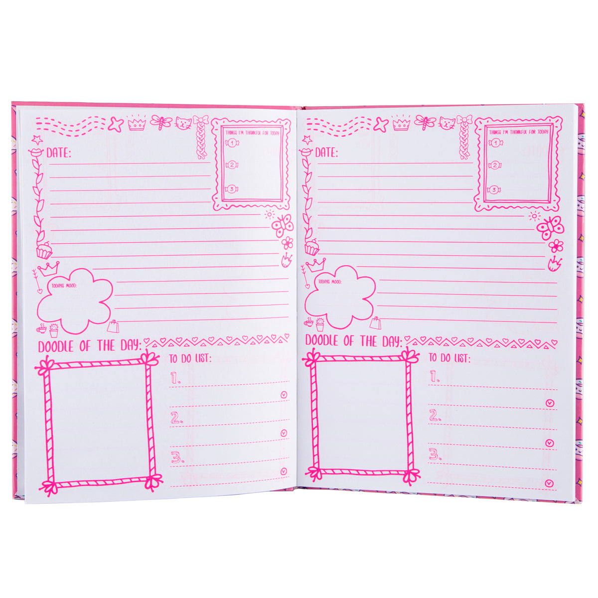Decorate Your Own Puffy Diary Set