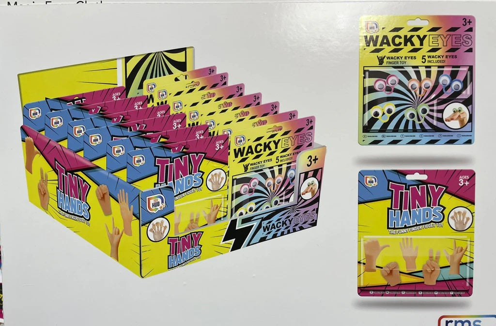 Tiny Hands Wacky Eyes (Styles Vary)