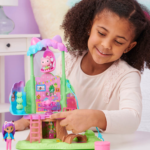 Gabby's Dollhouse - Kitty Fairy's Garden Treehouse Playset