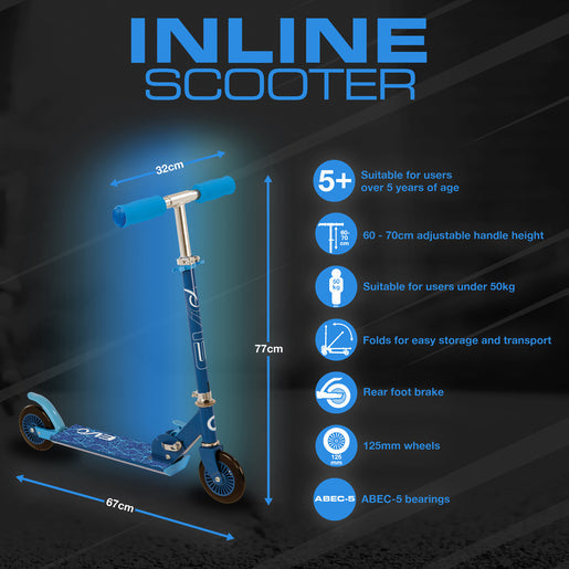 EVO Inline Scooter - Blue