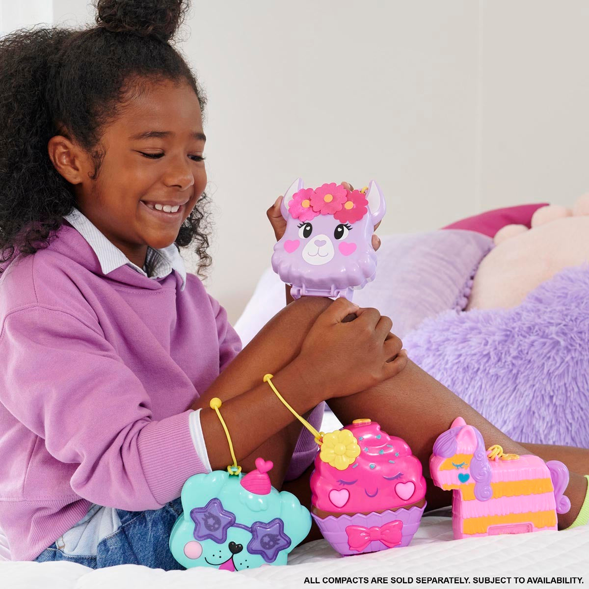 Polly Pocket Something Sweet Cupcake Compact Playset