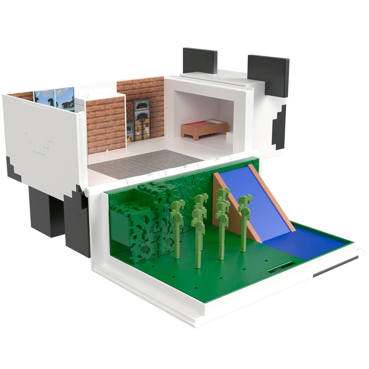 Minecraft Mob Head Minis - Panda Playhouse Playset