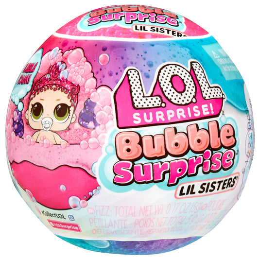 LOL Surprise! Bubble Surprise! Lil Sisters Doll (Styles Vary)
