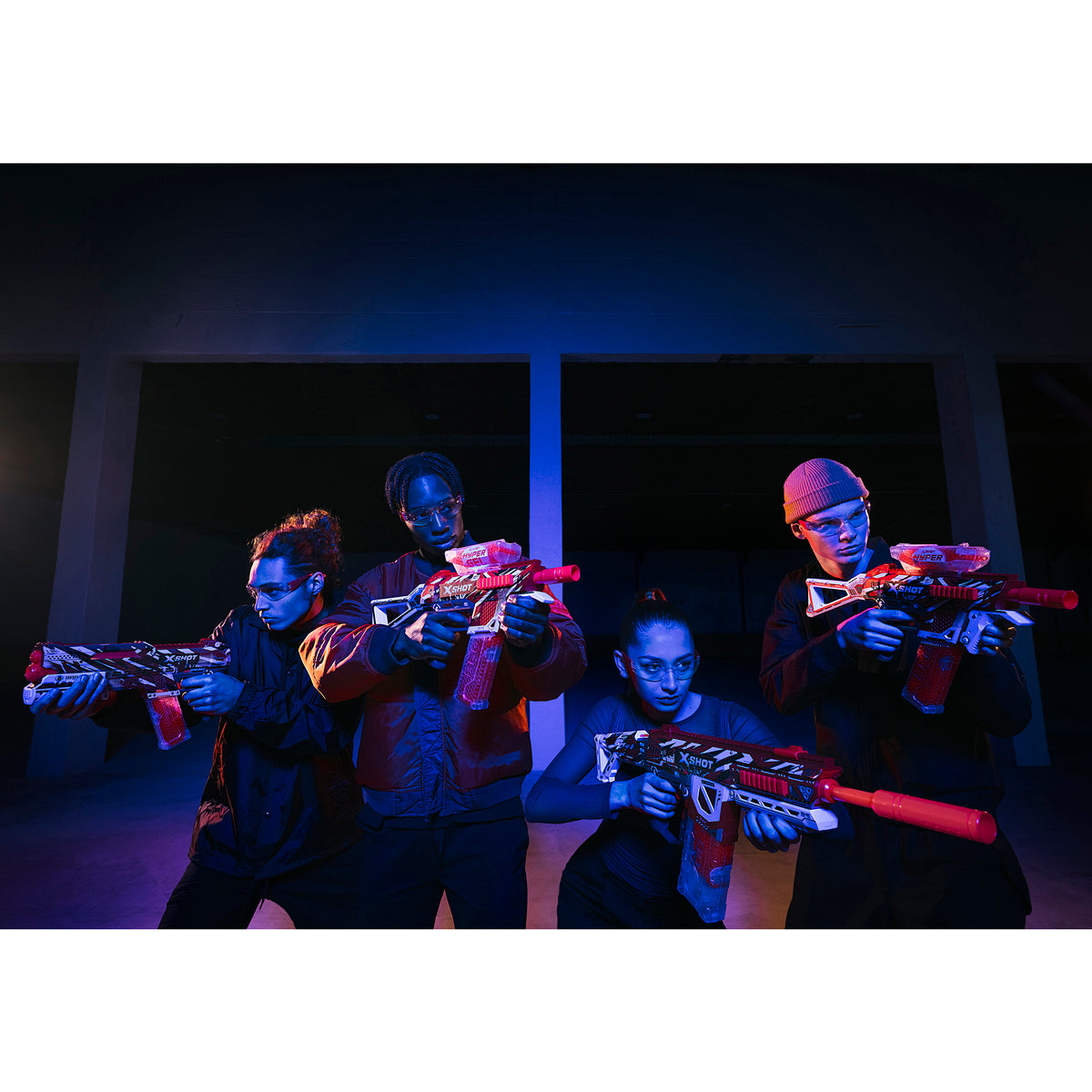 X-Shot Hyper Gel Clutch Blaster - 45M Range