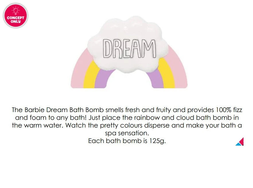 Barbie Bath Bomb Dream Scented