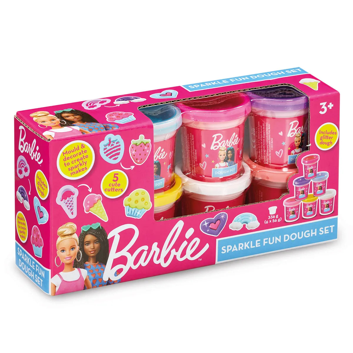 Barbie Dough Sparkle Fun Set Playset