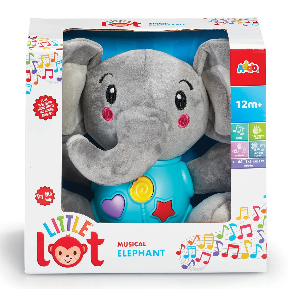 Little Lot Musical Elephant Learning Toy