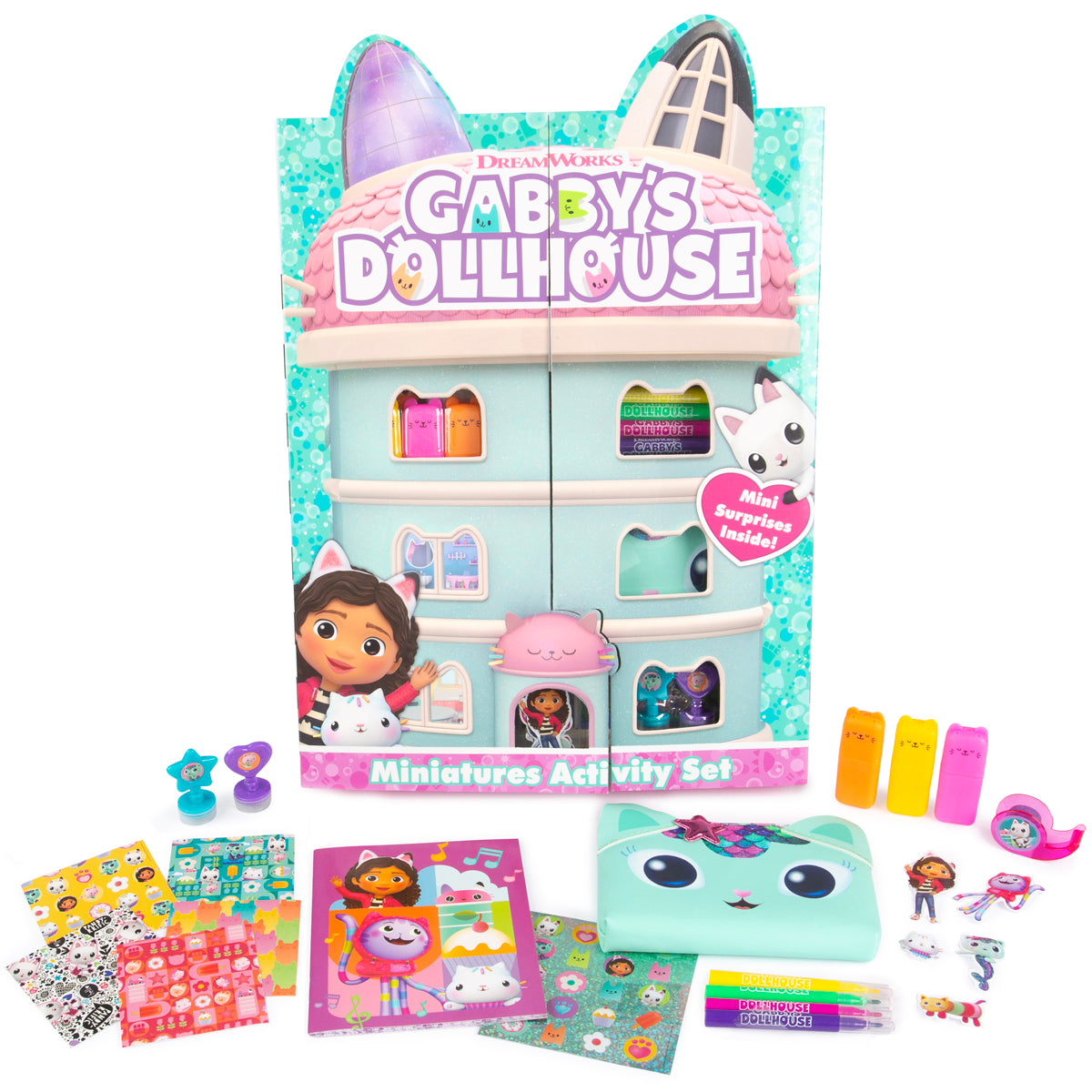 Gabbys Dollhouse Miniatures Activity Set