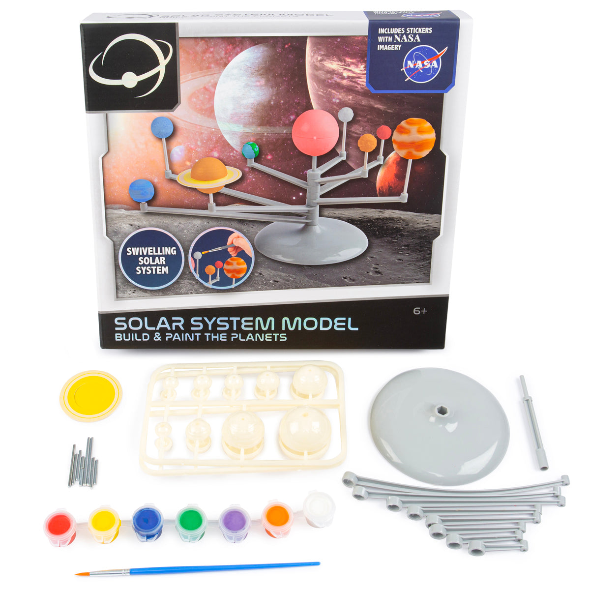 NASA Solar System Model - Build & Paint the Planets Set