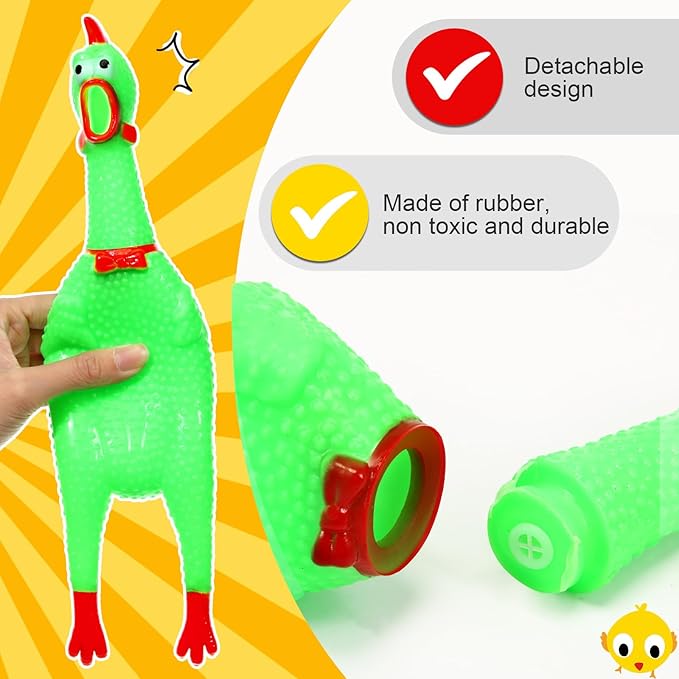 Chucky Chicken Funny Sound ( Colours Vary - One Supplied )