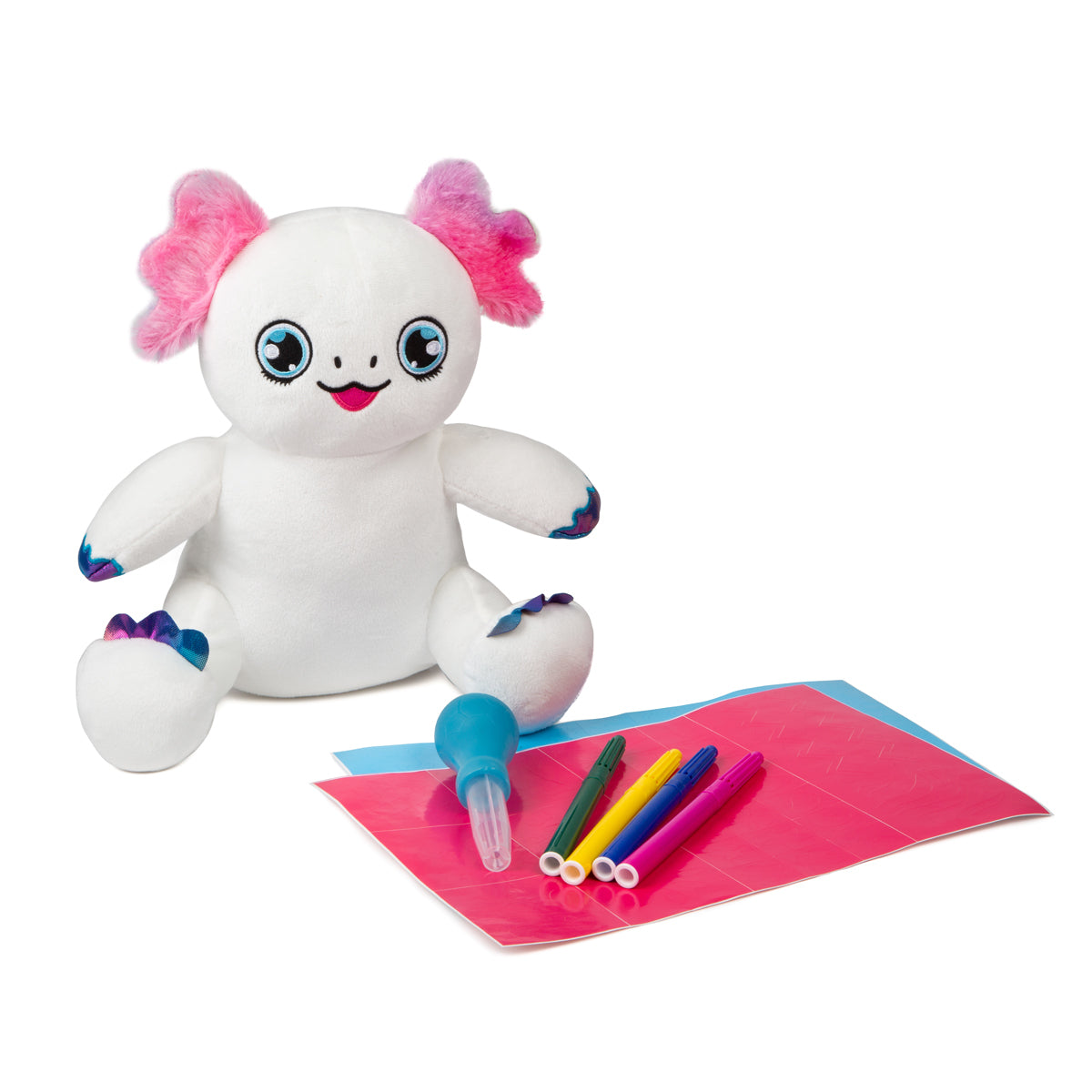 Air Spray & Play Design Your Own Axolotl Craft Set