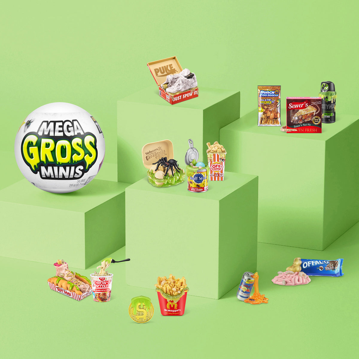 5 Surprise Mega Gross Minis by ZURU (Styles Vary)