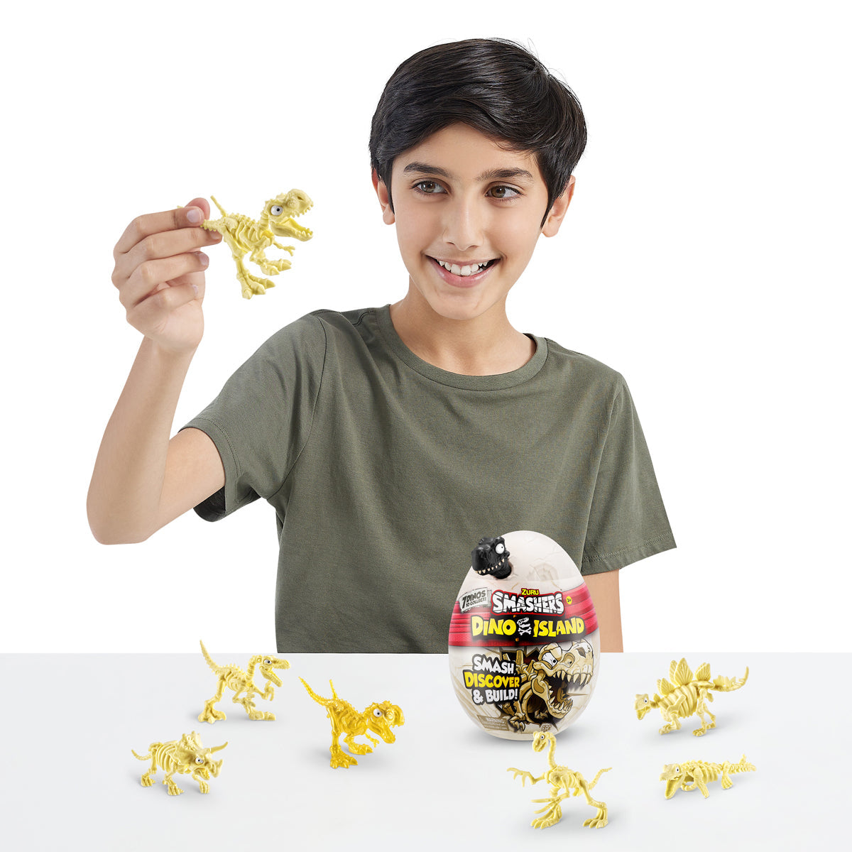 Smashers Dino Island Nano Egg by ZURU (Styles Vary)