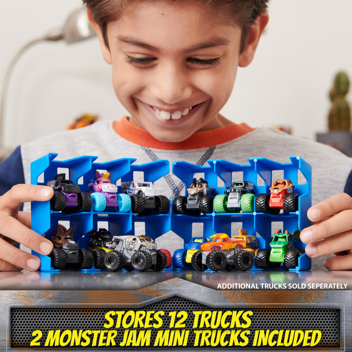 Monster Jam Mini Flipstyle Flip Arena Playset