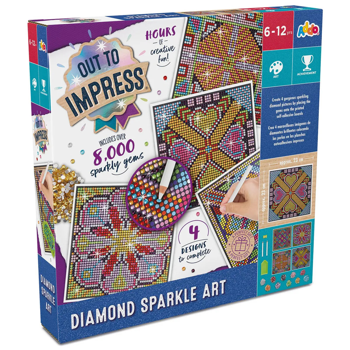 Out to Impress Diamond Sparkle Art