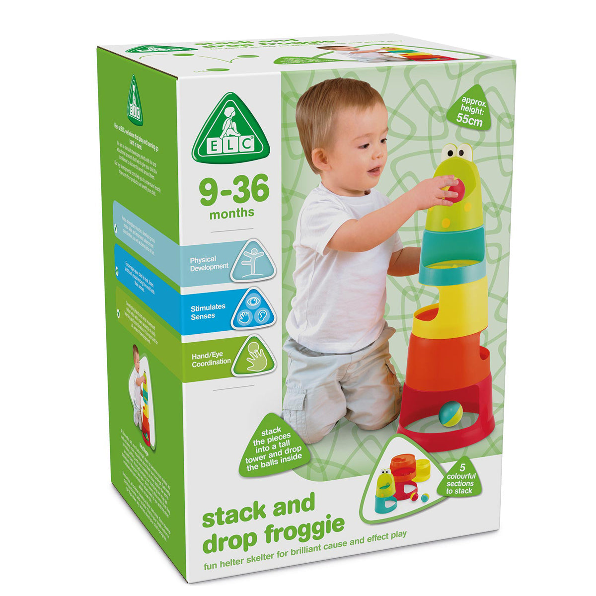 Early Learning Centre Stack and Drop Froggie