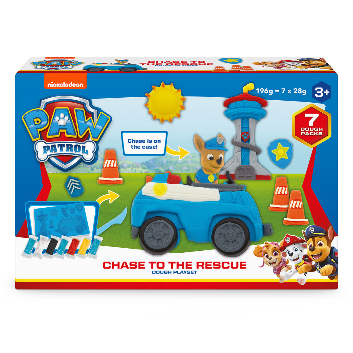Nickelodeon Paw Patrol Chase to the Rescue Dough Playset