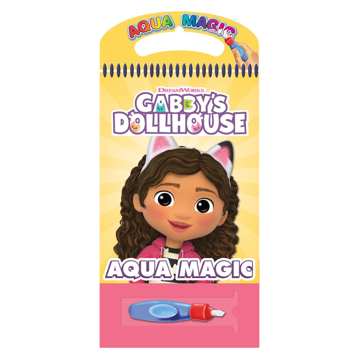 Gabbys Dollhouse Aqua Magic Drawing Book