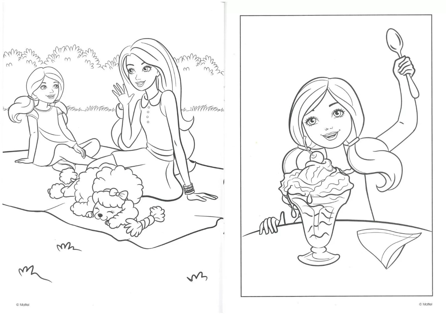 Barbie Colouring Book 2 Alligator