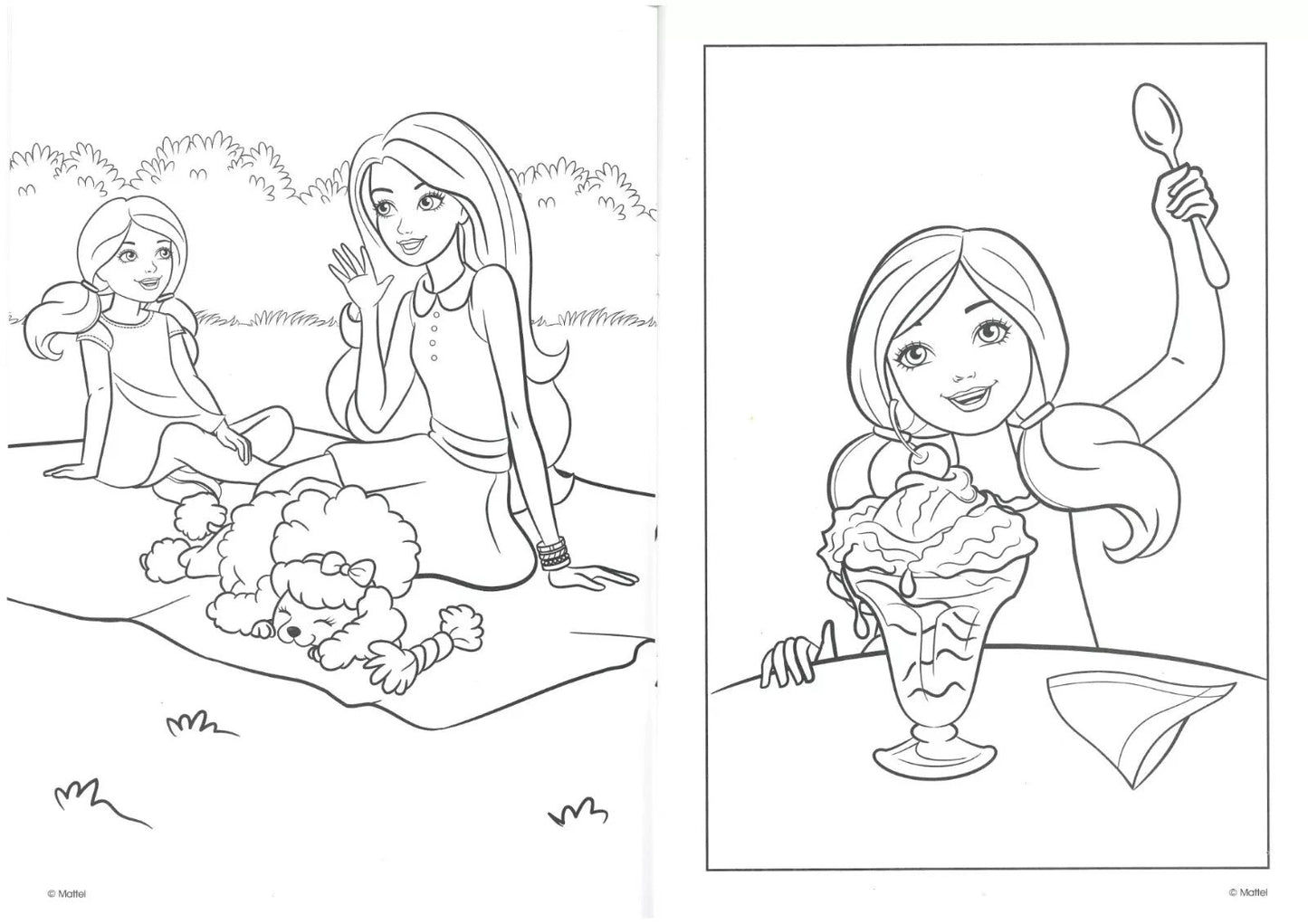 Barbie Colouring Book 2 Alligator