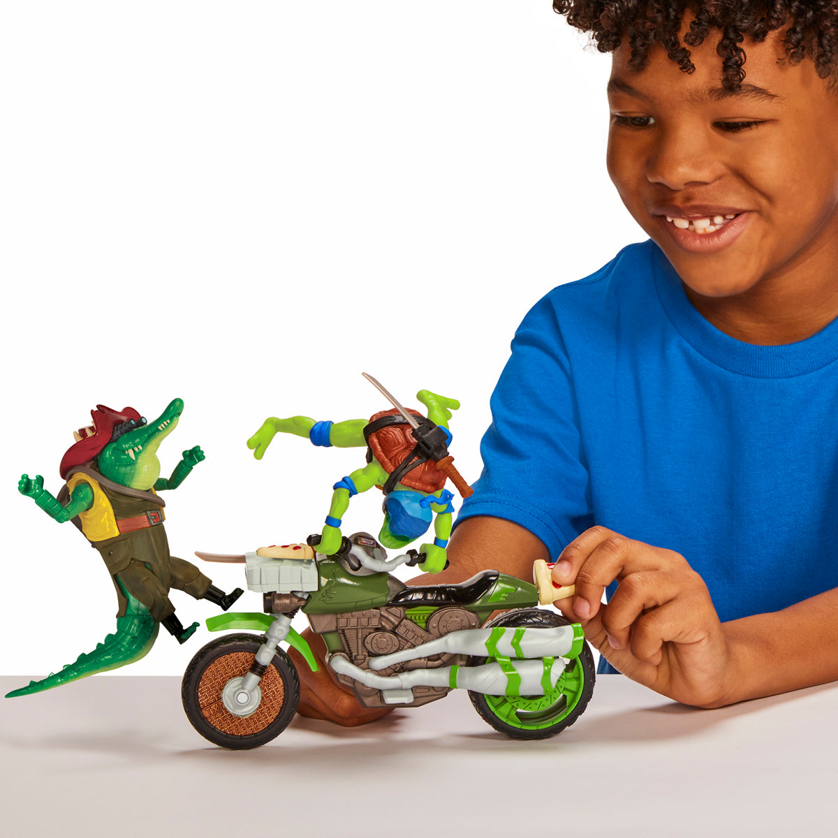 Teenage Mutant Ninja Turtles Mutant Mayhem - Ninja Kick Cycle Playset