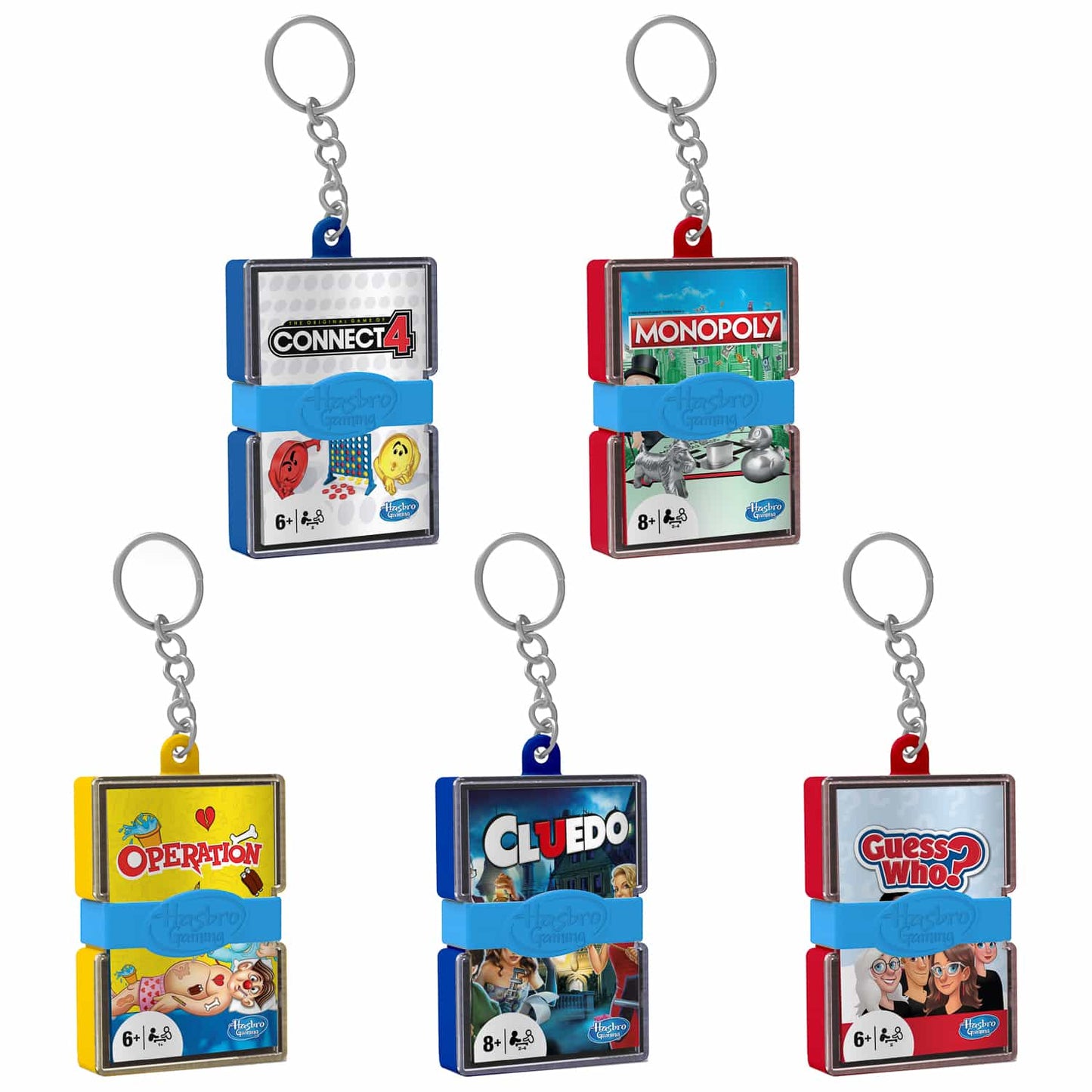 Hasbro Keychain Games Super Pack 5pk