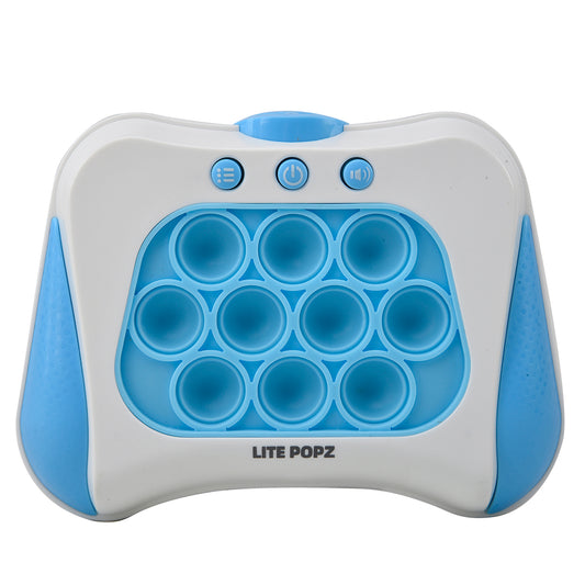 Lite Popz Push Button Game - Blue