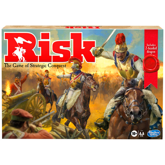 Risk Board Game with 2 Headed Dragon