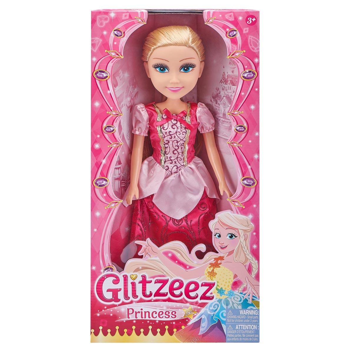 Glitzeez Princess 46cm Doll (Styles Vary)