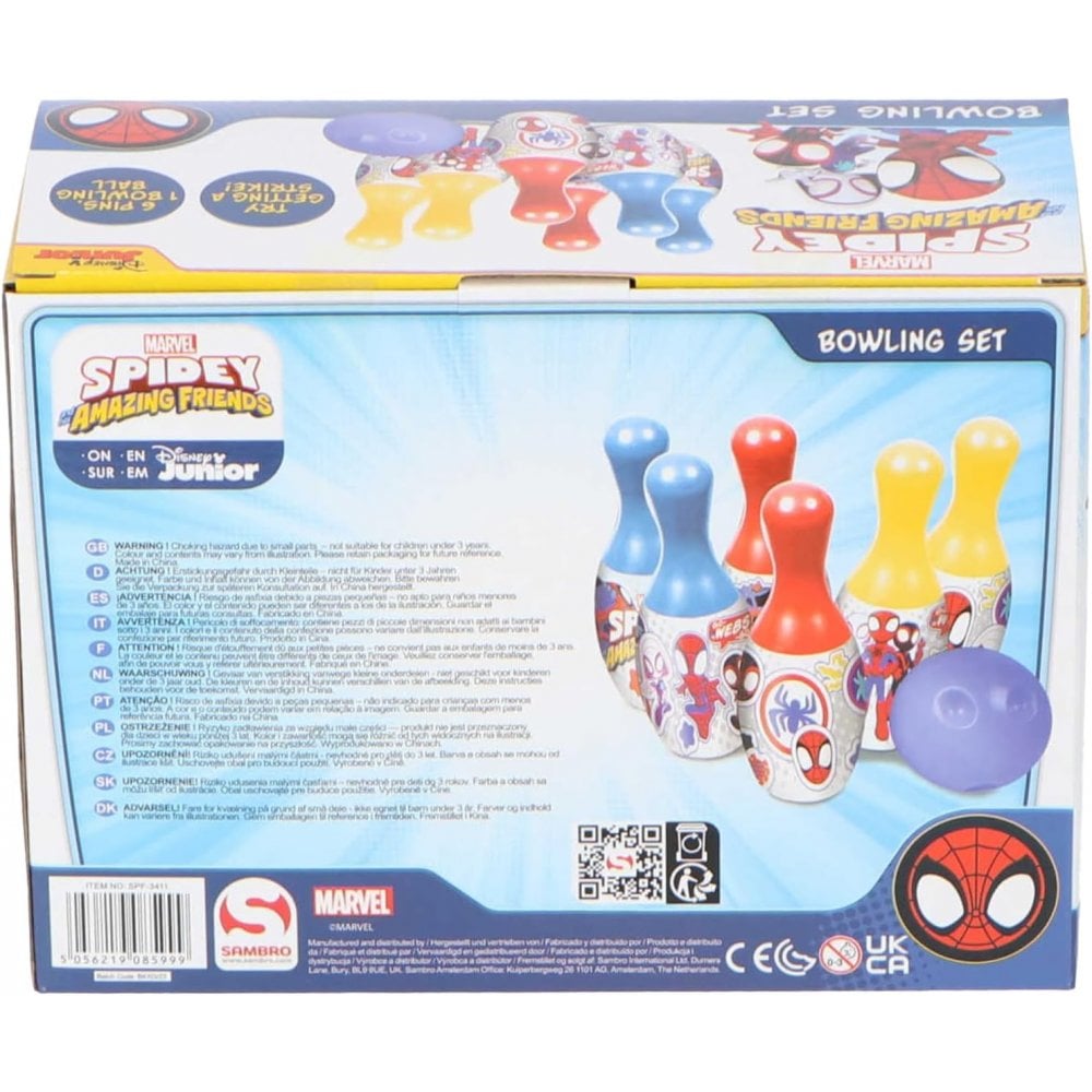 Bowling set Spidey & Friends