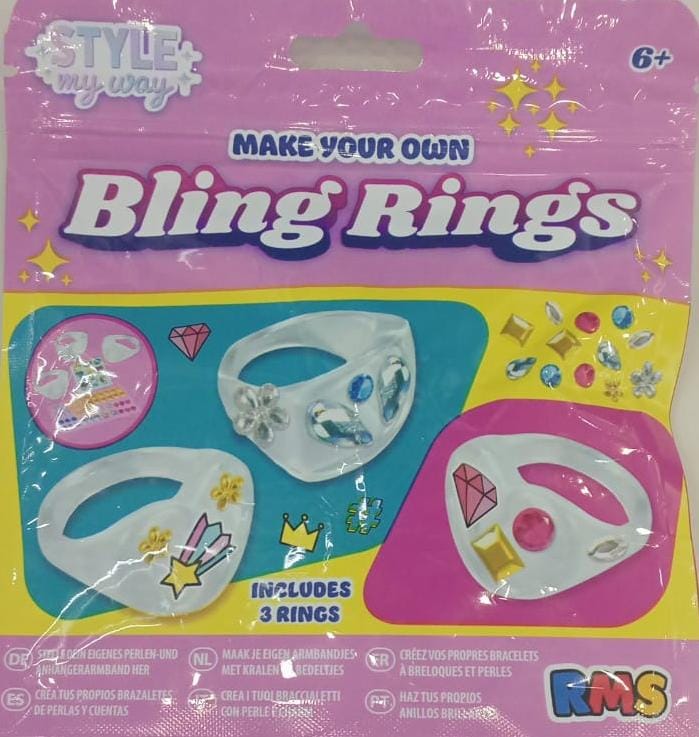 Mini Bling Rings Jewellery Kits