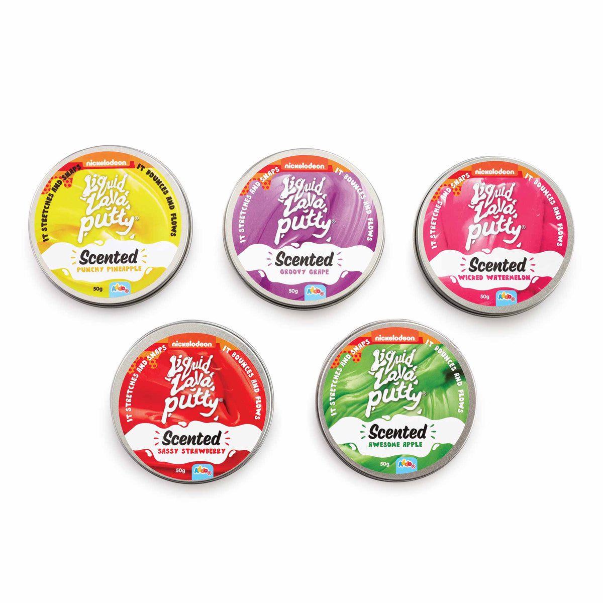 Nickelodeon Liquid Lava Putty Scented (Styles Vary) One Supplied