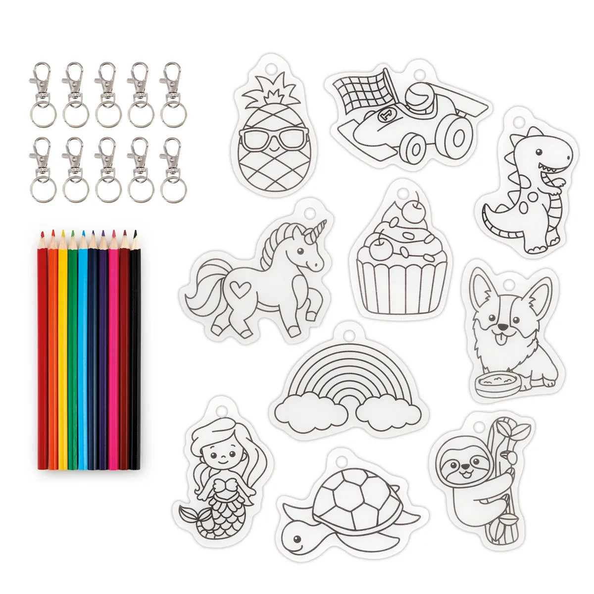 Early Learning Centre Shrinky Keyrings Craft Set