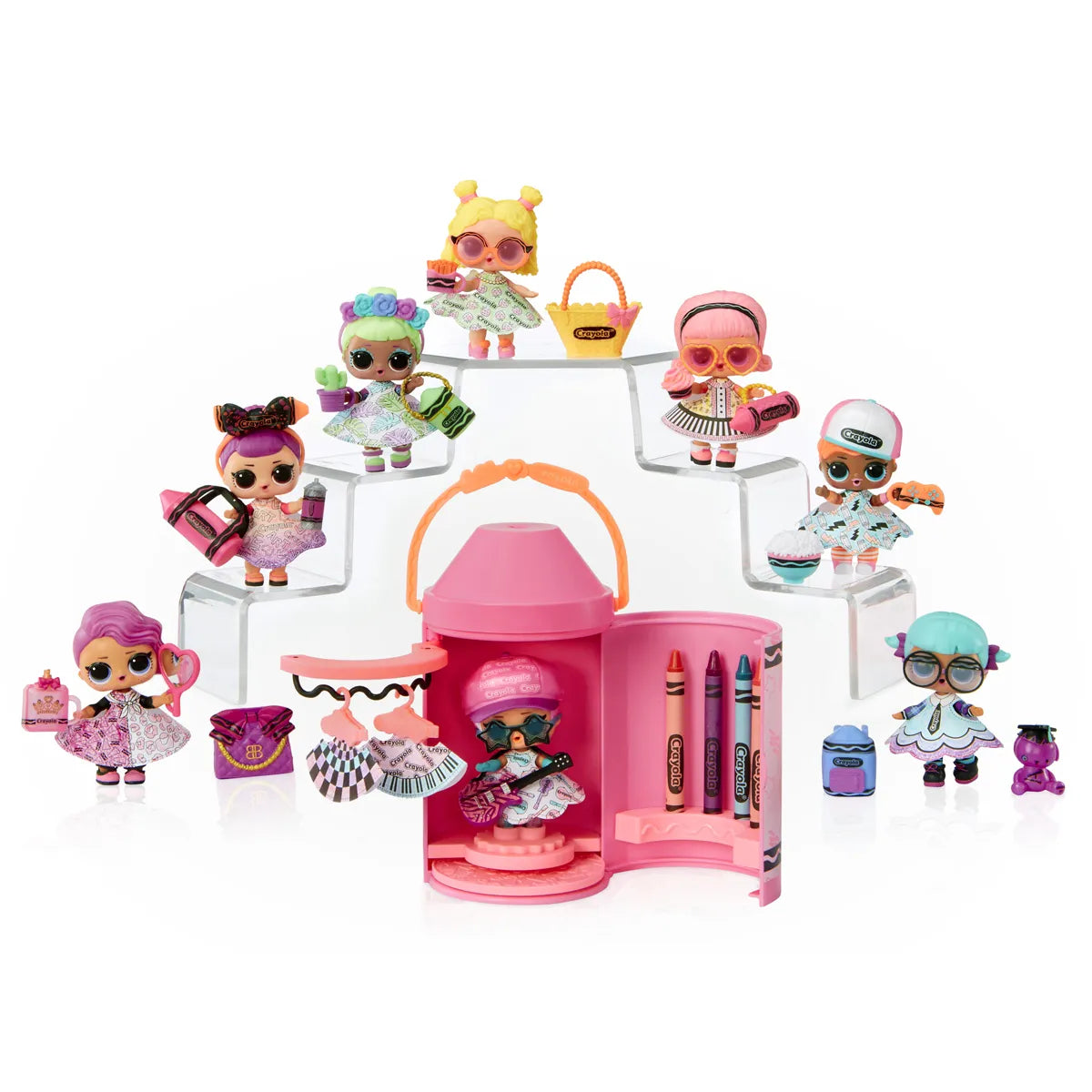 LOL Surprise! Loves Crayola Colour Me Studio Playset (Styles Vary)