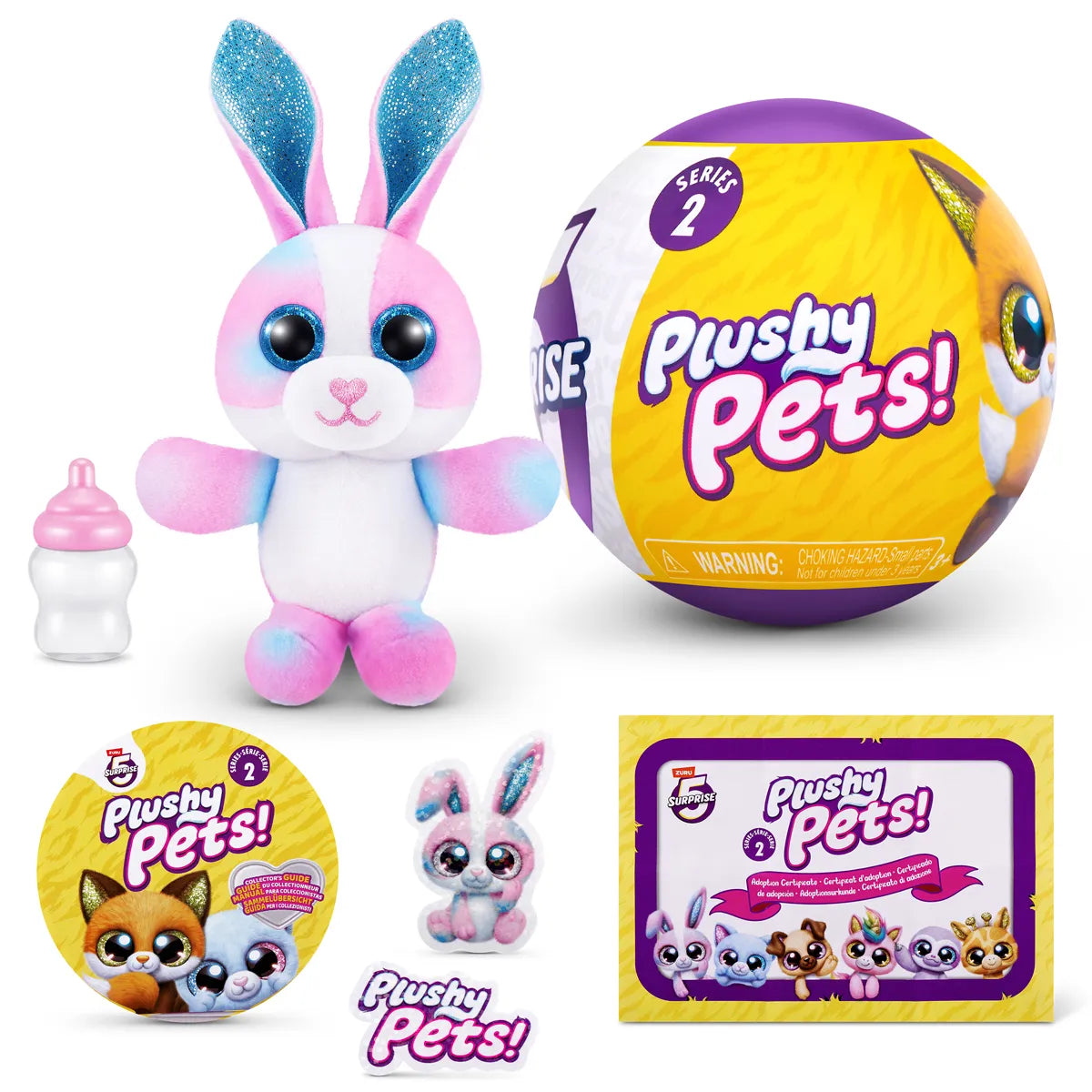 Surprise Series Plushy Pets! Mystery Capsule (Styles Vary