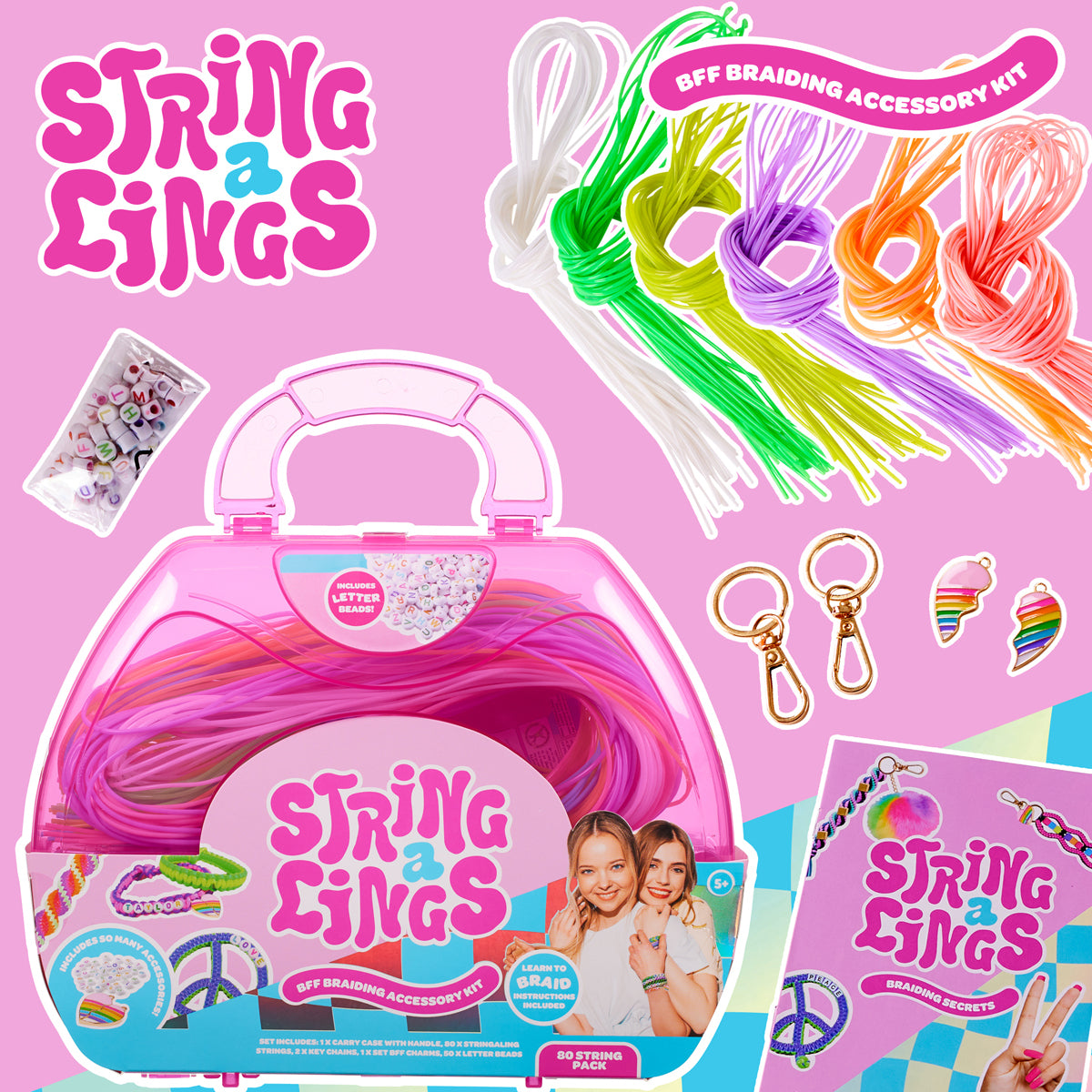 Stringalings BFF Braiding Accessory Kit
