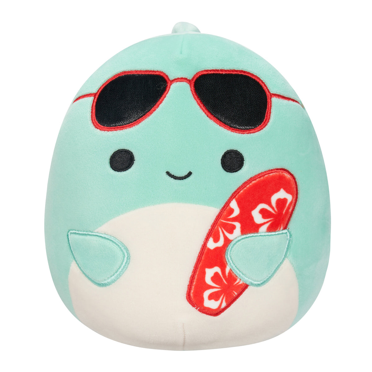 Original Squishmallows 7.5-Inch Soft Toy - Perry the Teal Dolphin