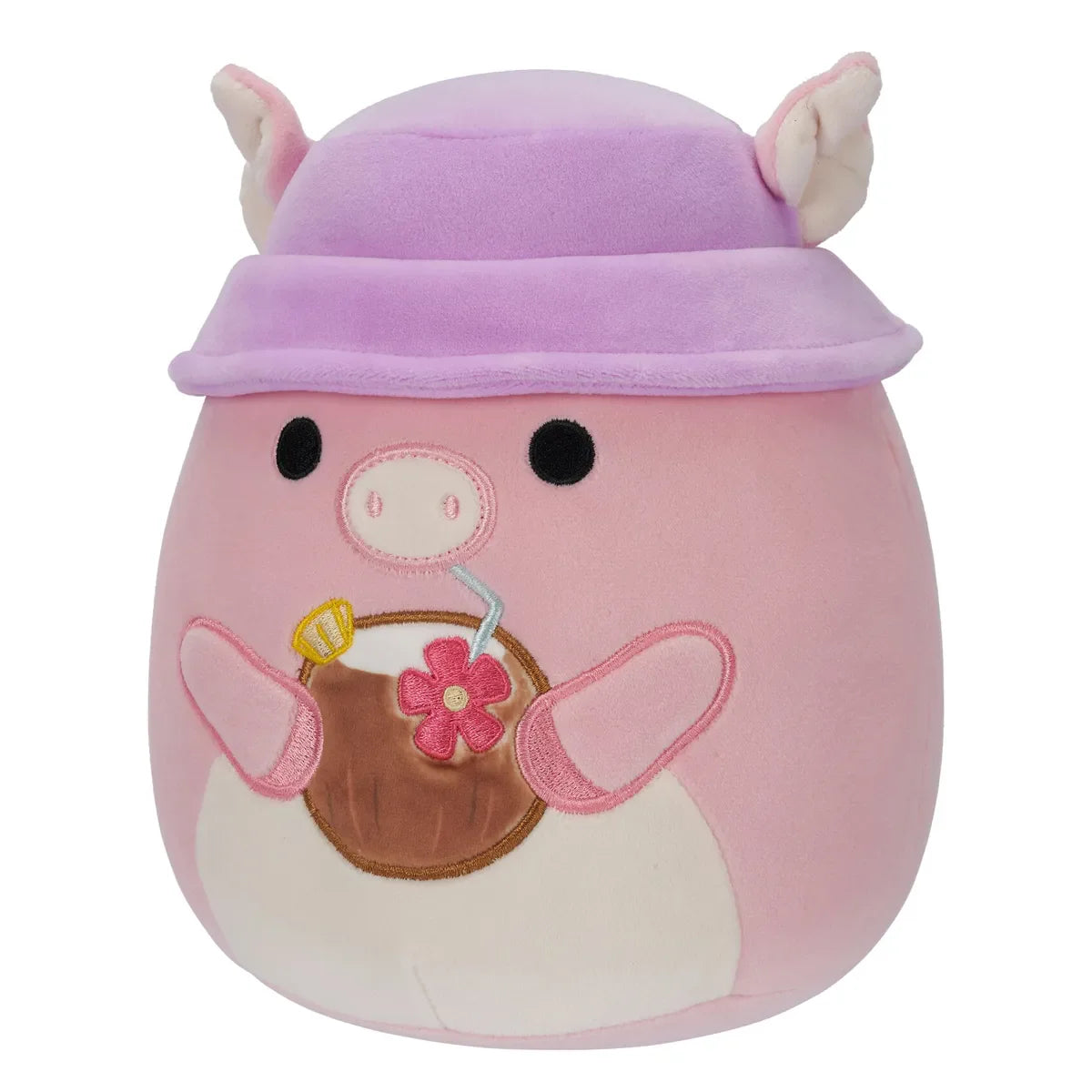 Original Squishmallows 7.5-Inch Soft Toy - Peter the Pink Pig