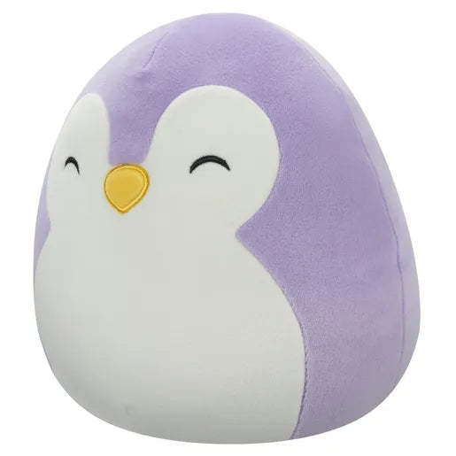 Original Squishmallows 7.5' Soft Toy - Elle the Purple Penguin