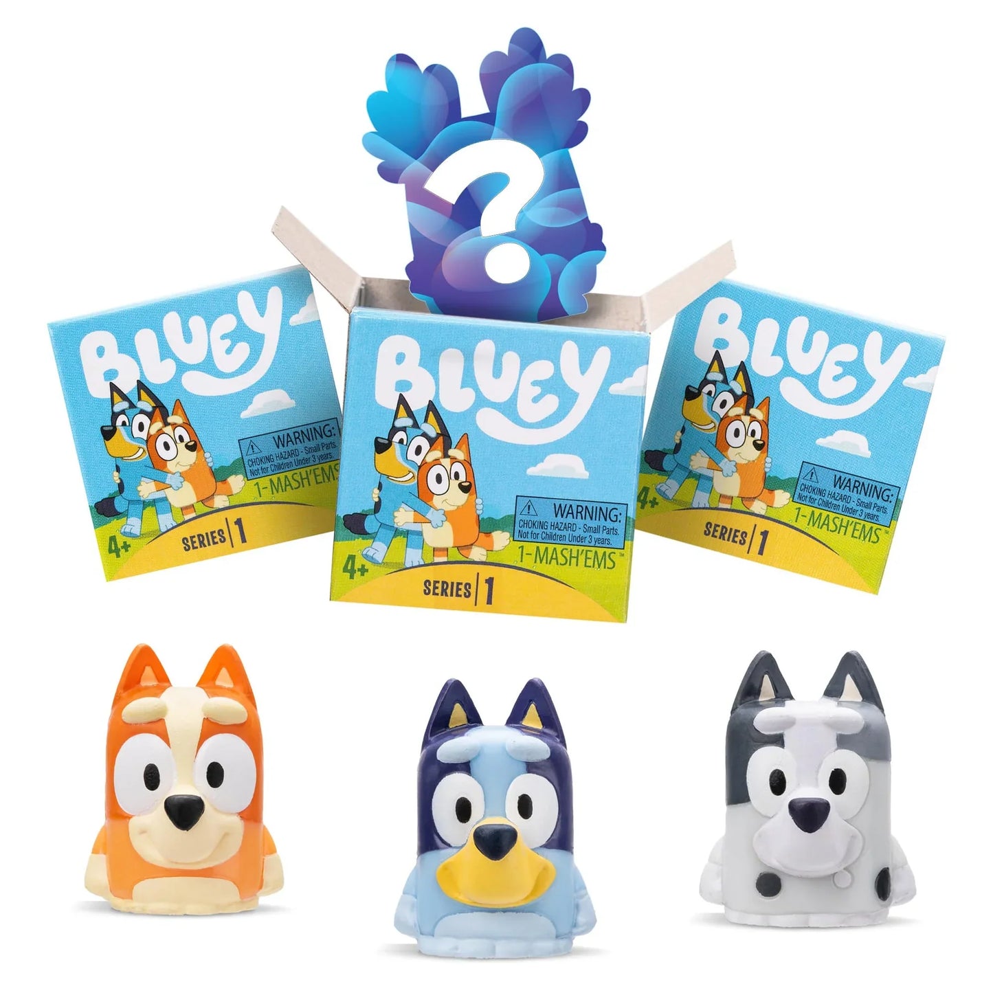 Mashems Bluey Assortment (One Supplied)
