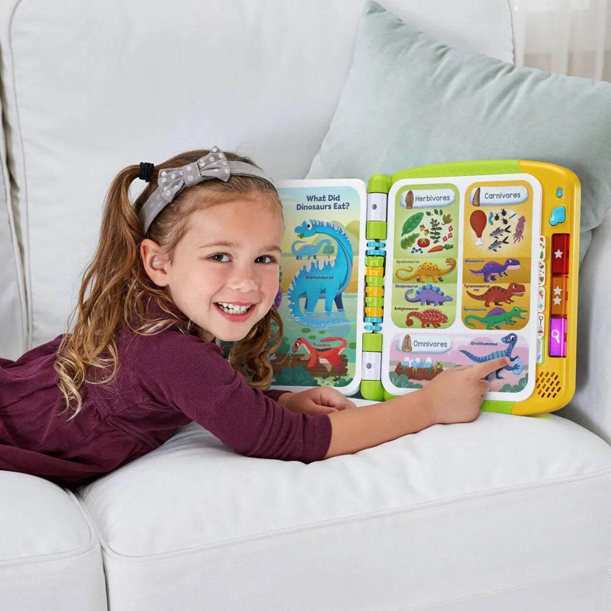 LeapFrog Touch & Learn Dinosaur Learning Book