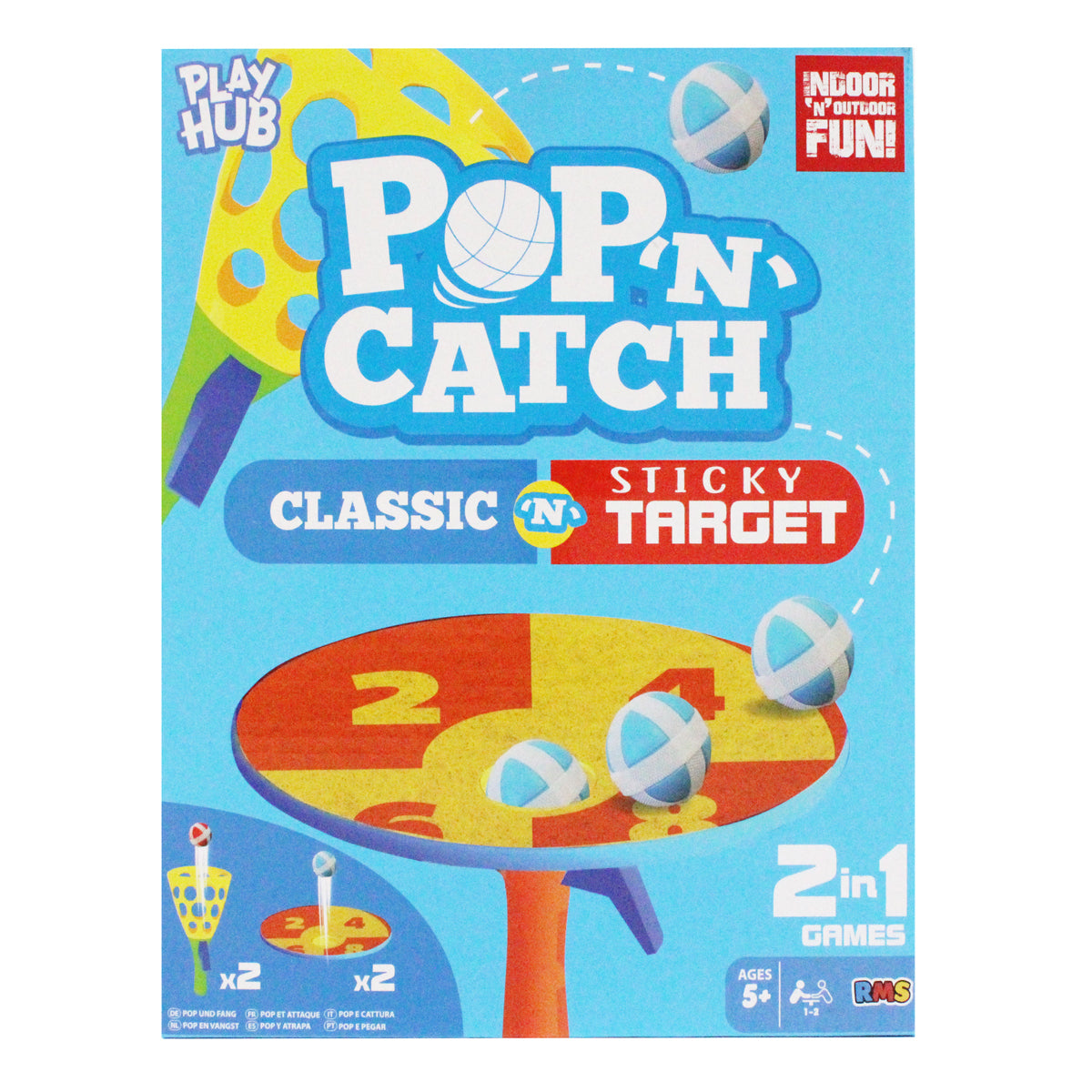Pop 'N' Catch 2-in-1 Outdoor Game