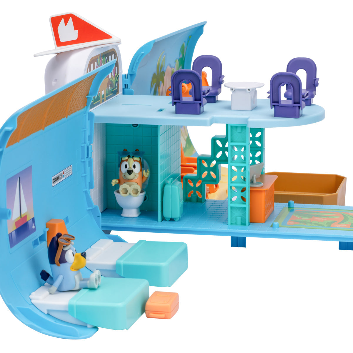 Bluey 3-in-1 Transforming Plane Playset