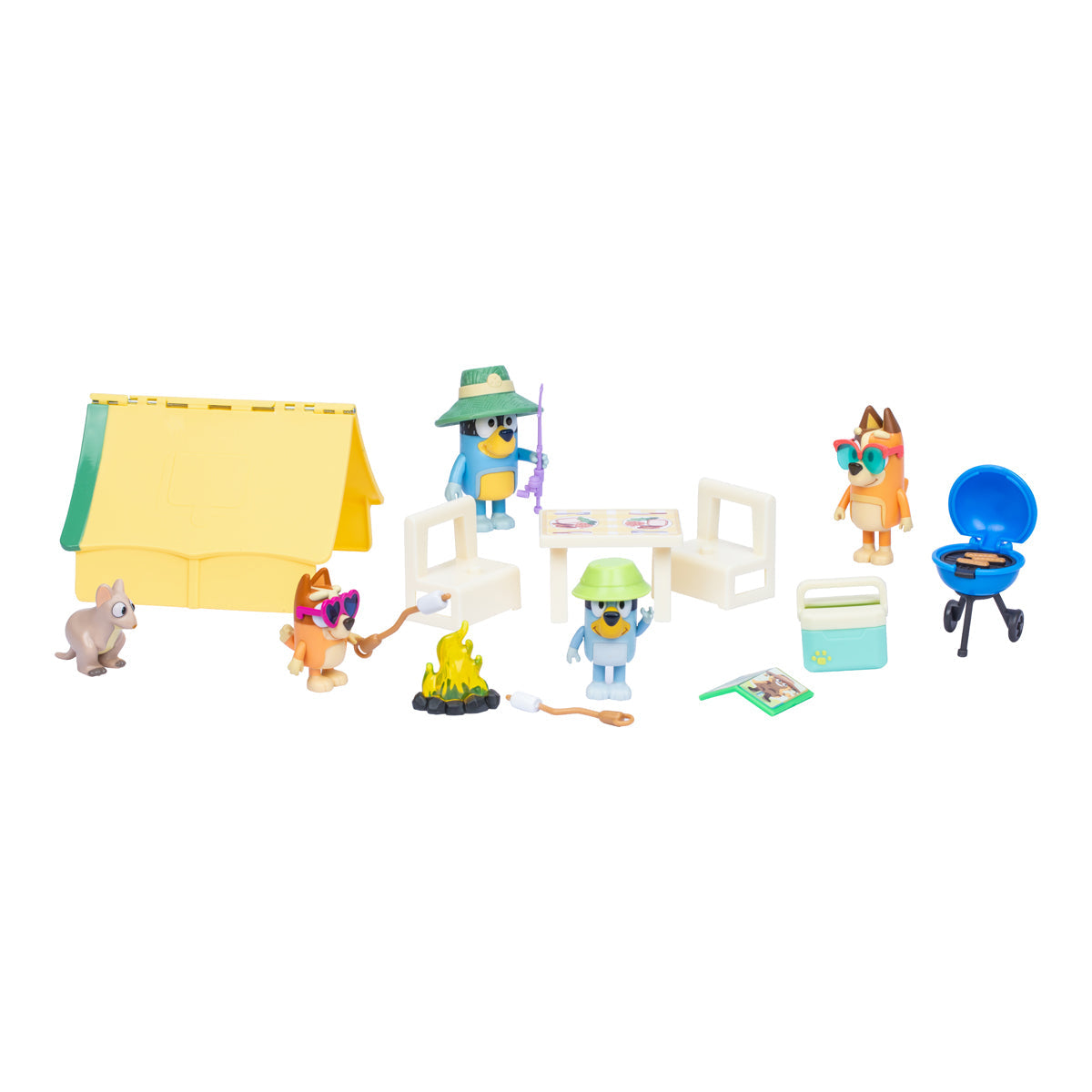 Bluey's Camp Out Exclusive Playset
