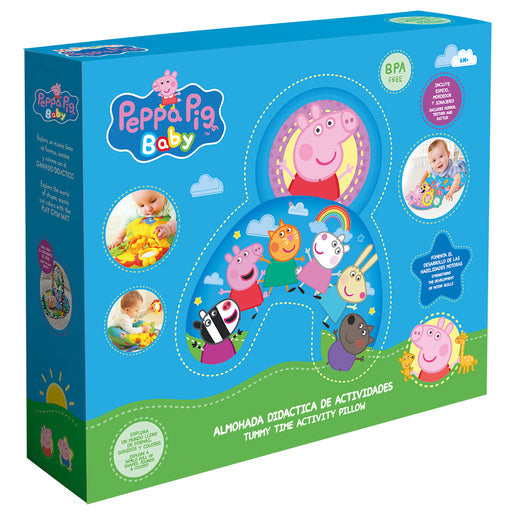 Peppa Pig Baby Tummy Time Activity Pillow