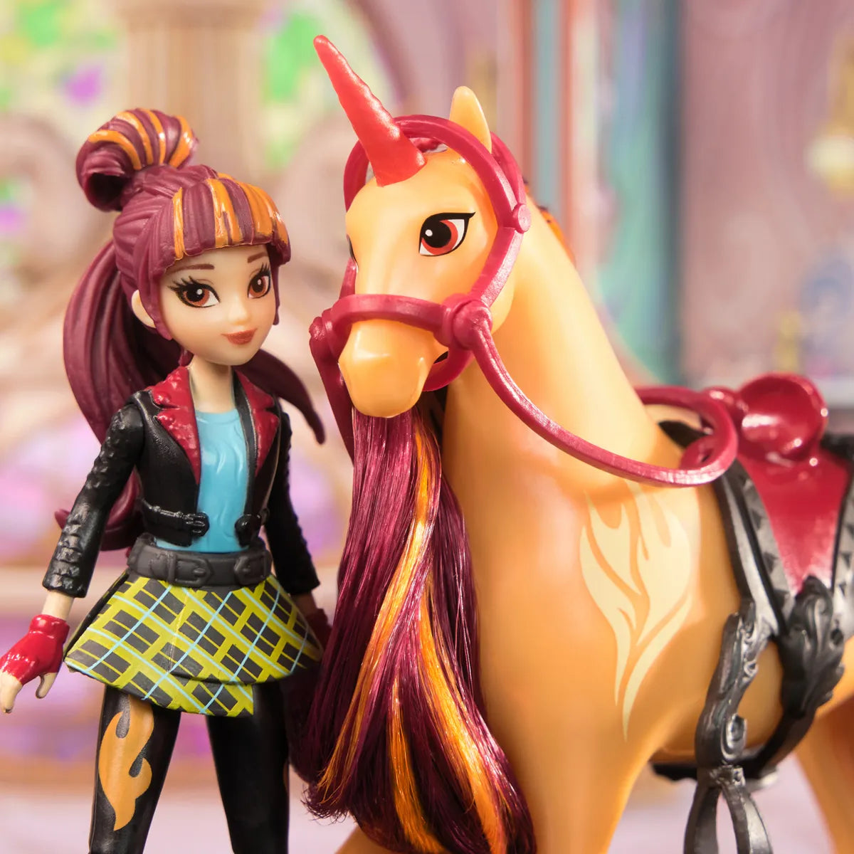 Unicorn Academy Valentina and Cinder Playset